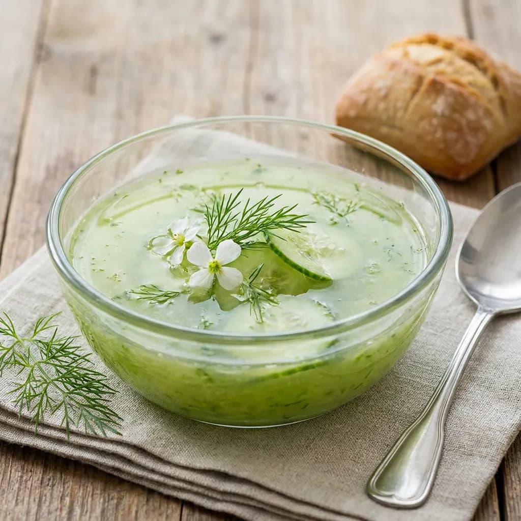Gurkenkaltschale ohne Buttermilch