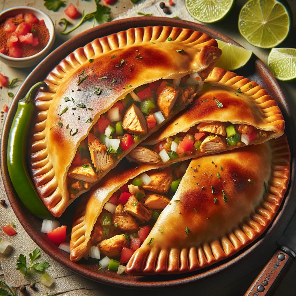 Hähnchen-Empanadas