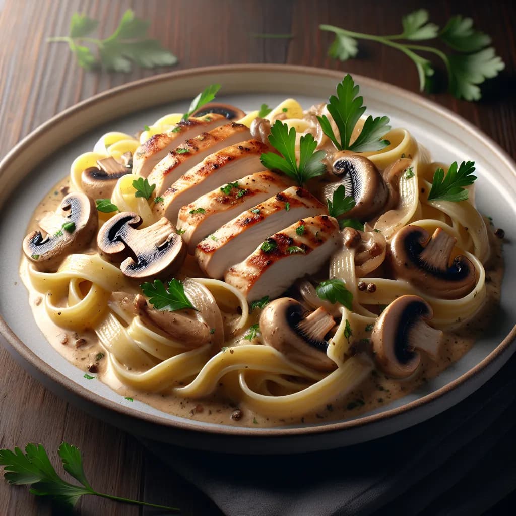Hähnchen-Innenfilet-Pasta