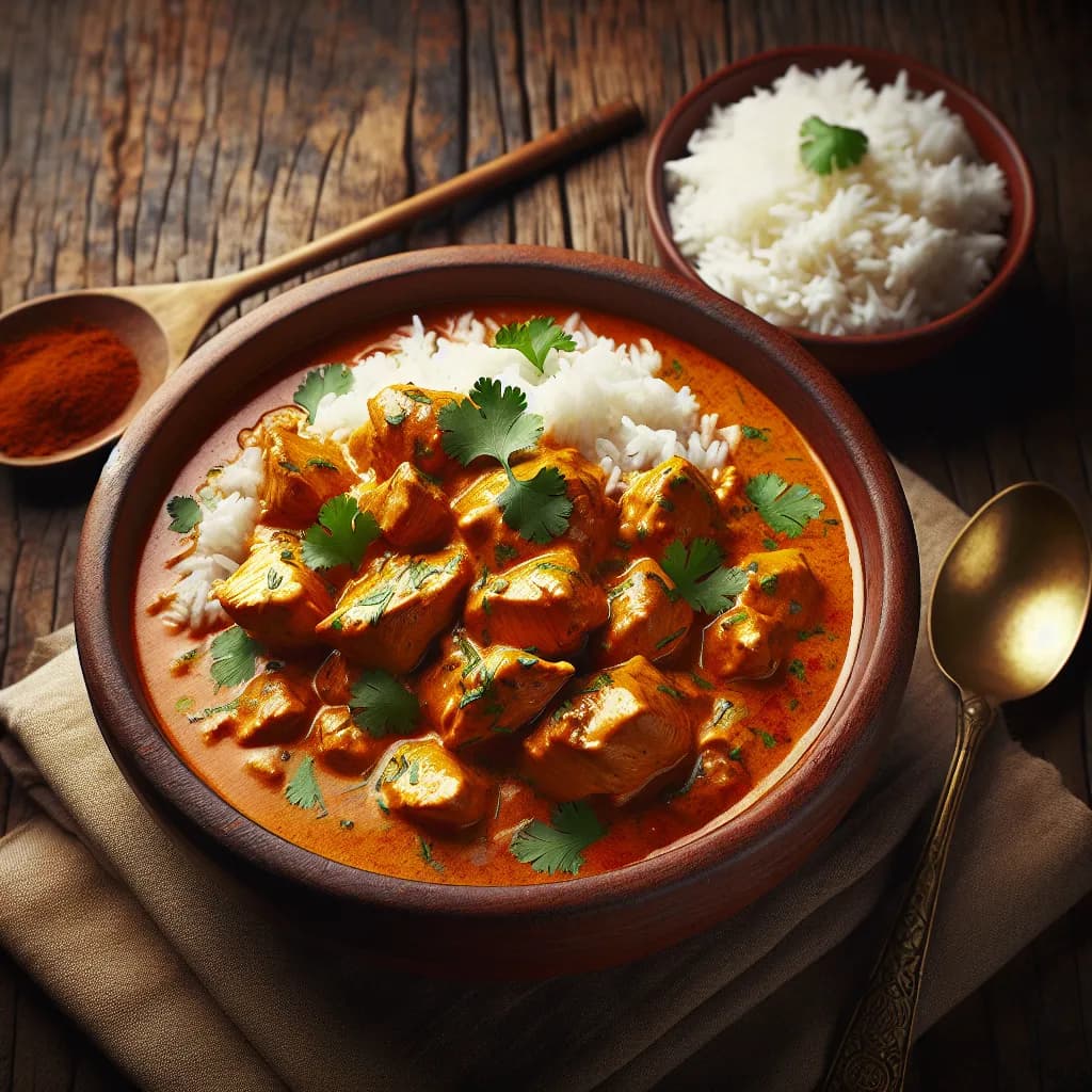 Hähnchen-Kokos-Curry