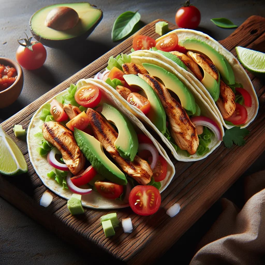 Hähnchen-Tacos