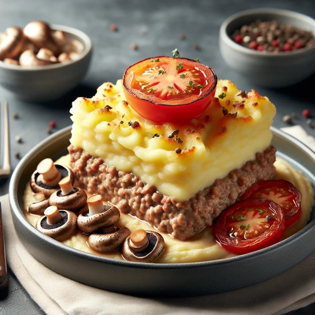 Hachis Parmentier aux Champignons