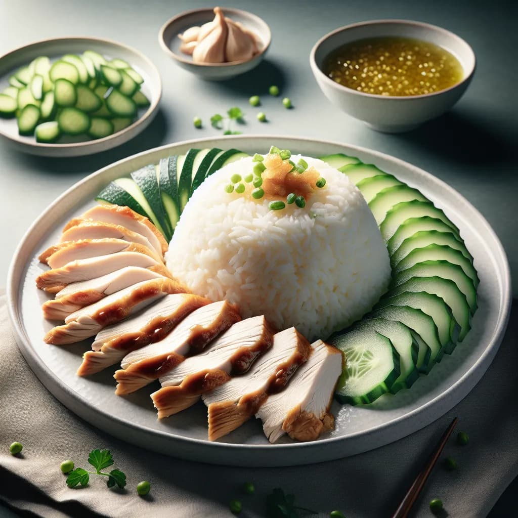 Hainanese Chicken Rice