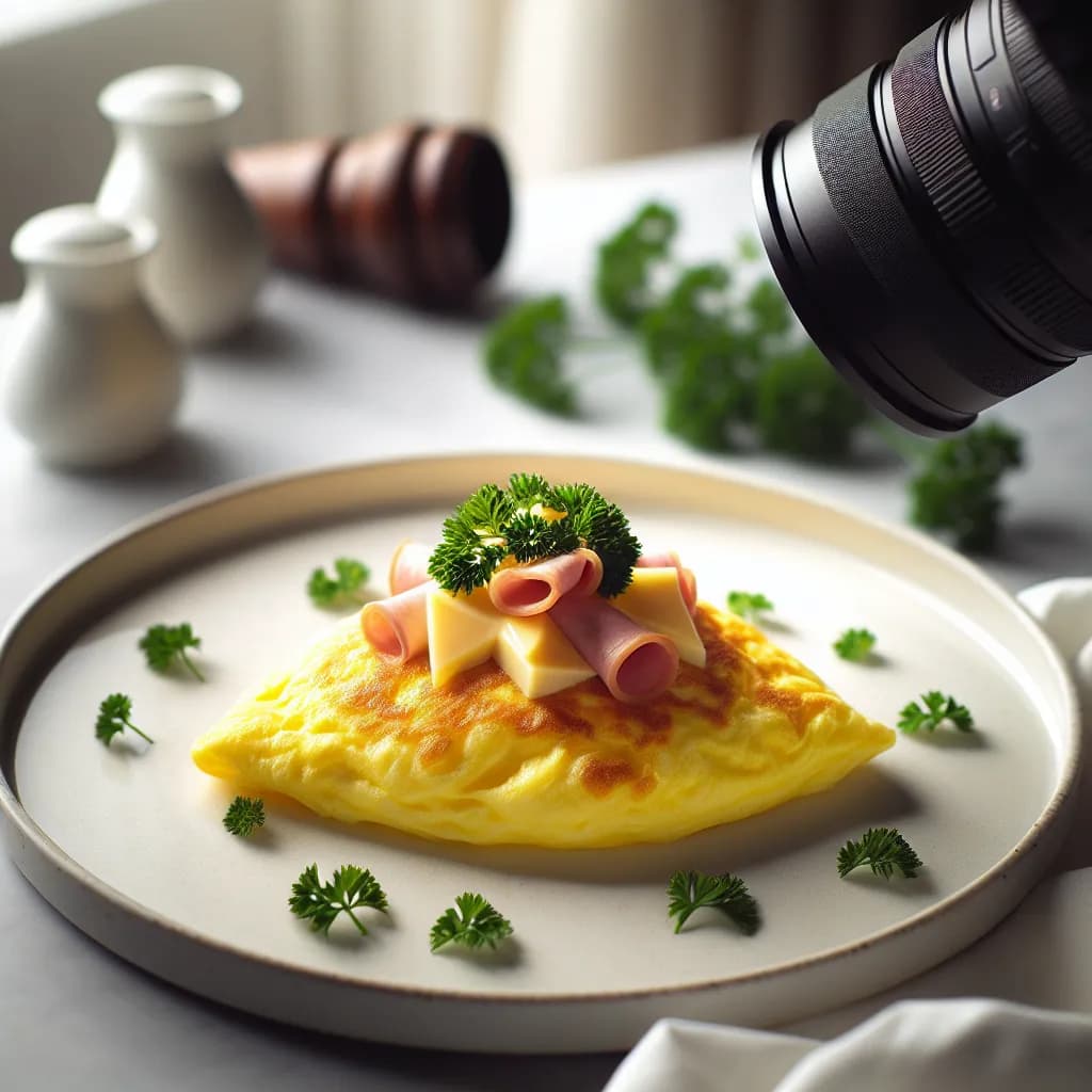 Ham and Cheese Omelette