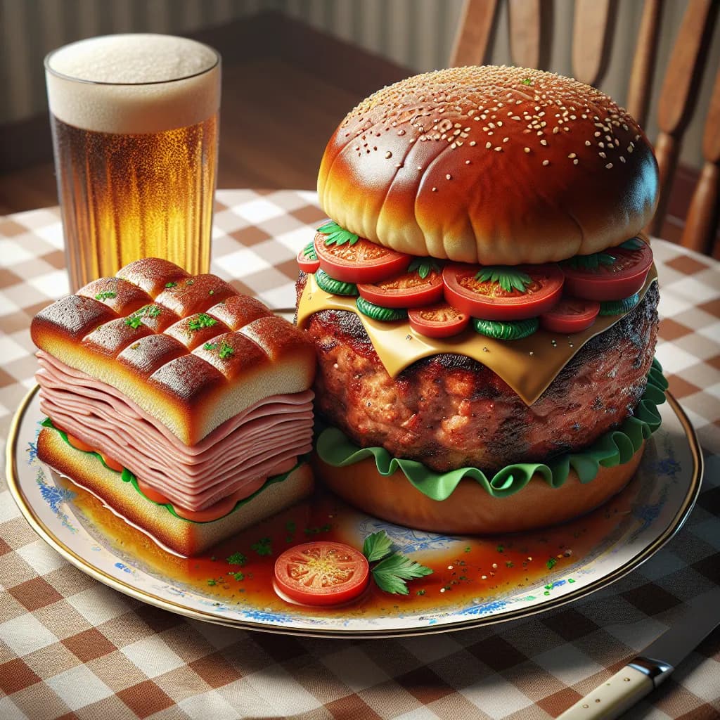Hamburger and Ham Meatloaf