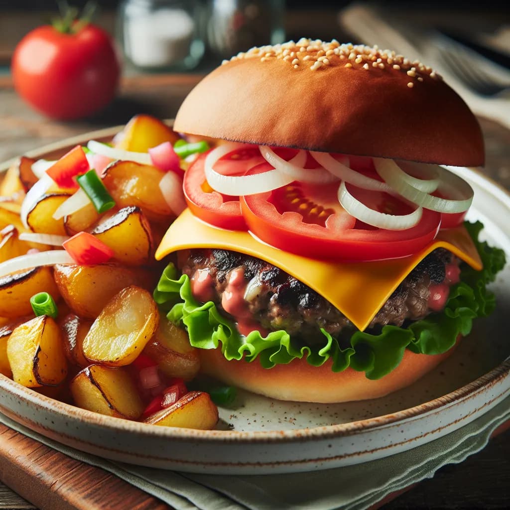 Hamburger and Potato Hash