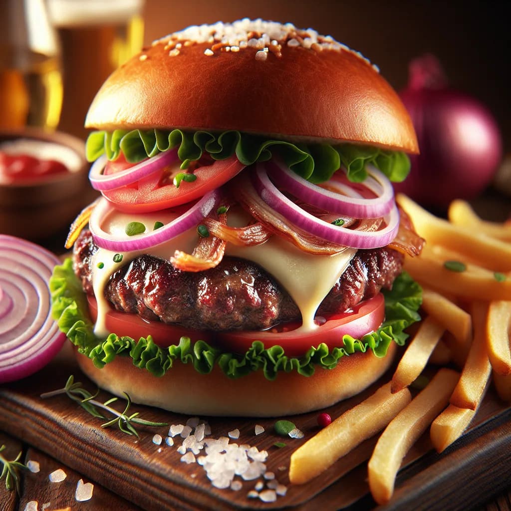 Hamburger di Manzo