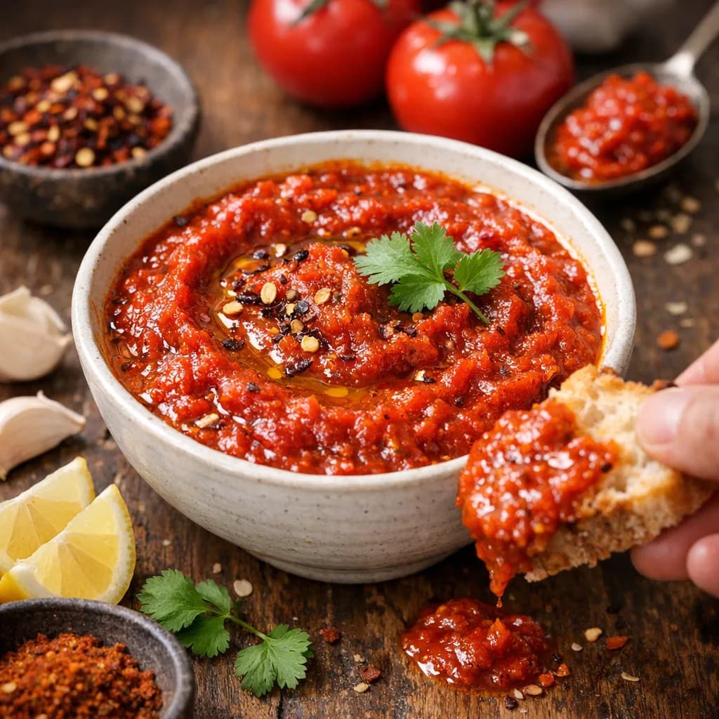 Harissa Tomato Dipping Sauce