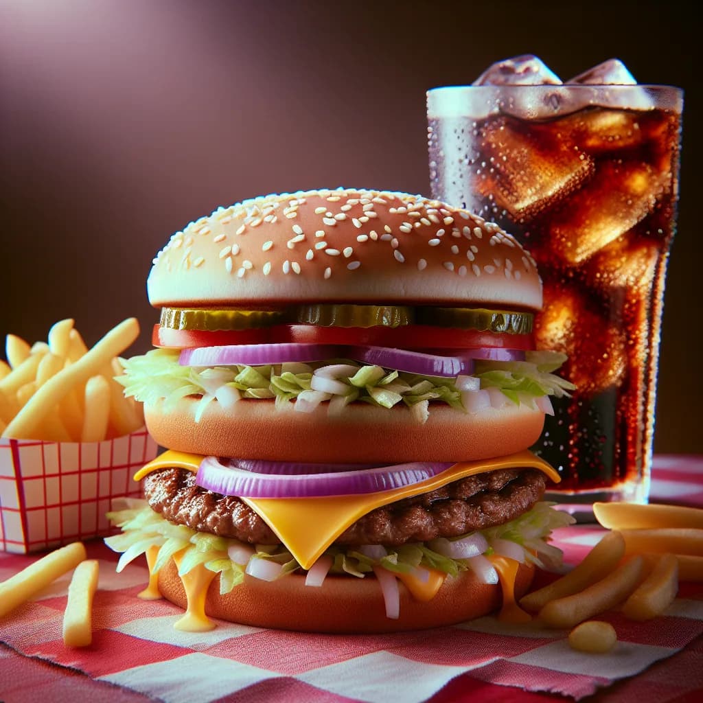 Hausgemachter Big Mac