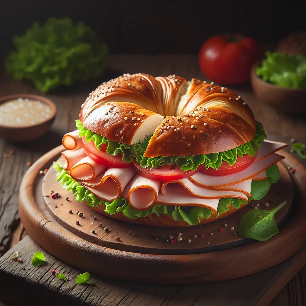 Hawaiian Sweet Roll Turkey Sandwich