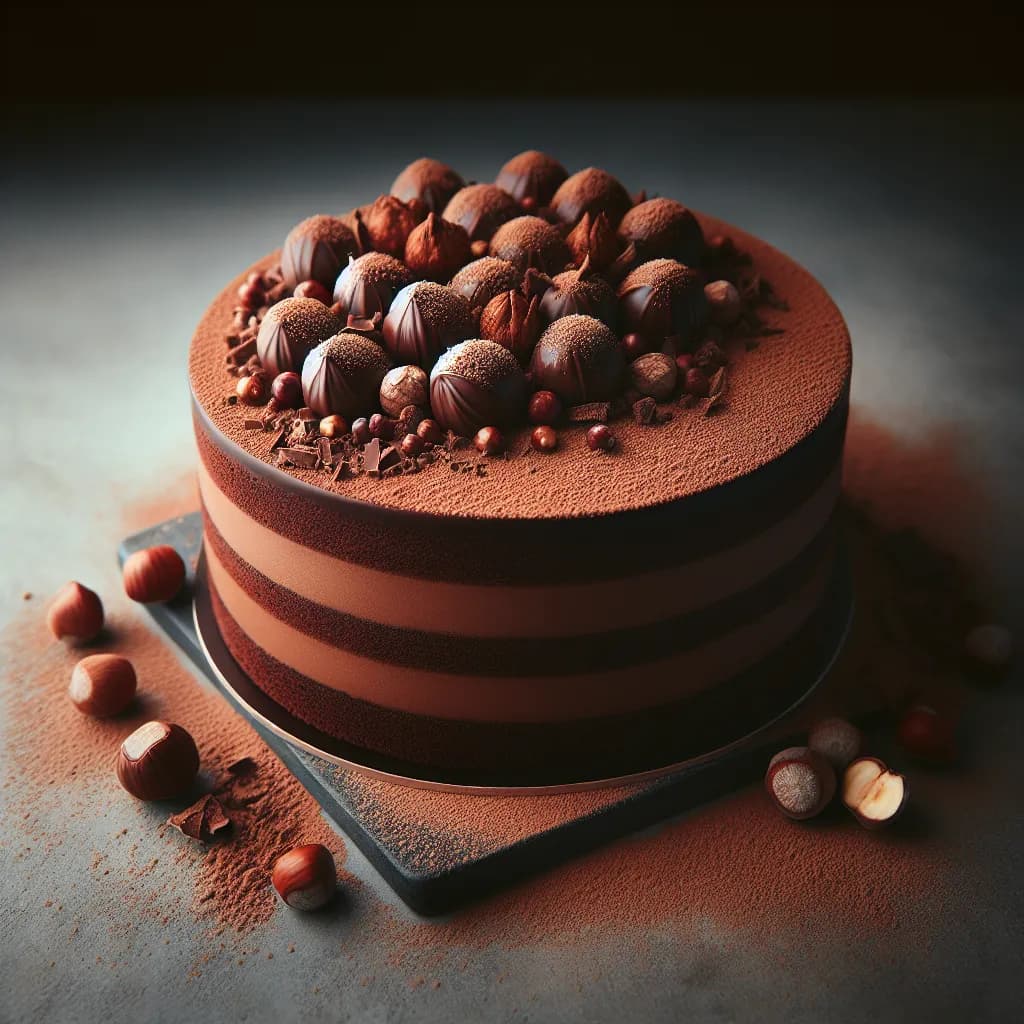 Hazelnut Chocolate Cake