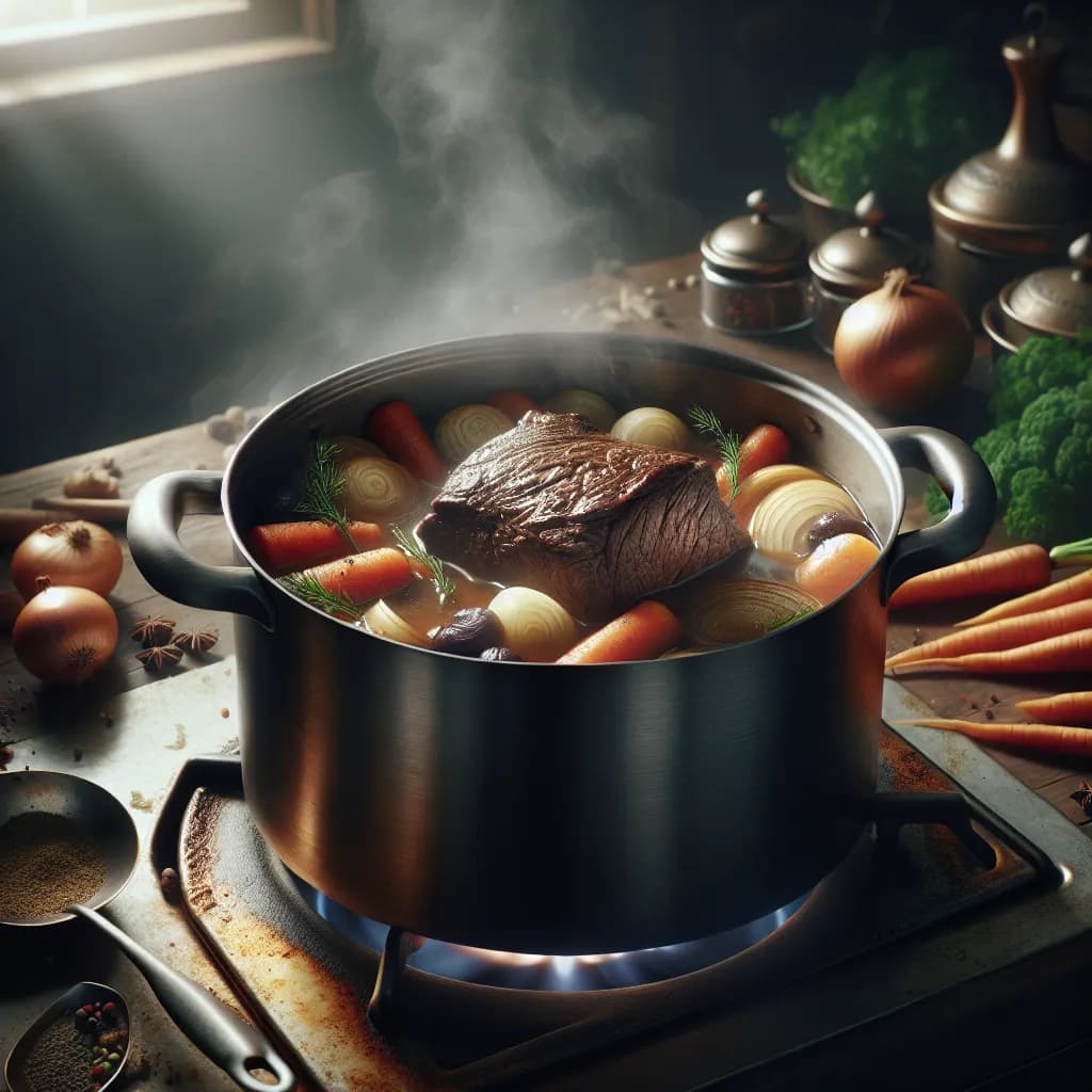 Hearty Chuck Roast and Vegetable Stew
