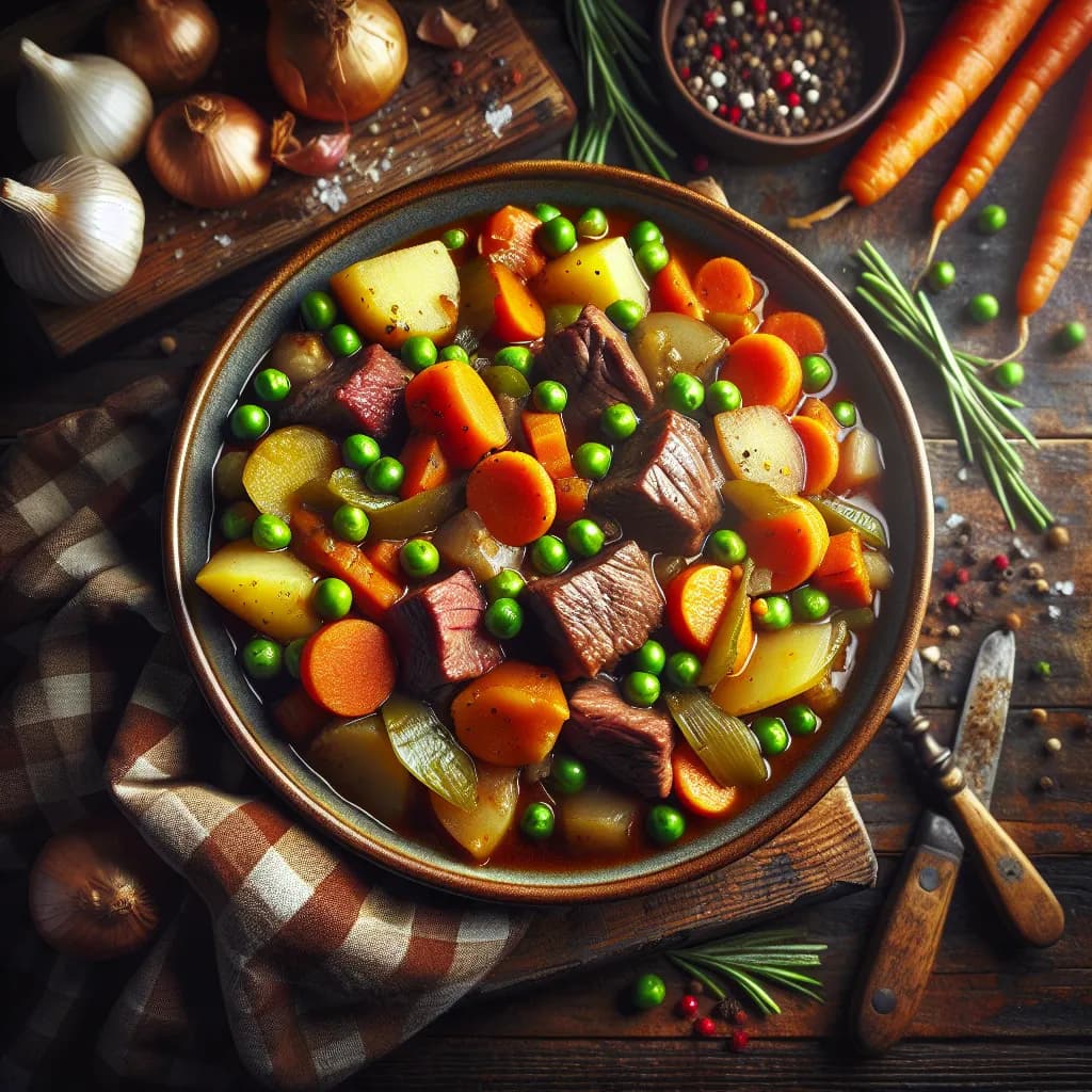 Hearty Vegetable Beef Stew