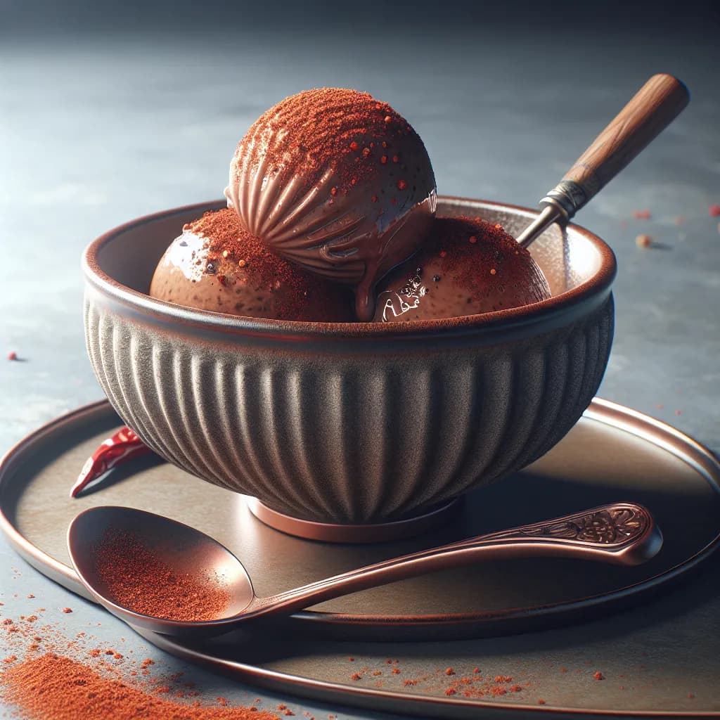 Helado de Chocolate Picante
