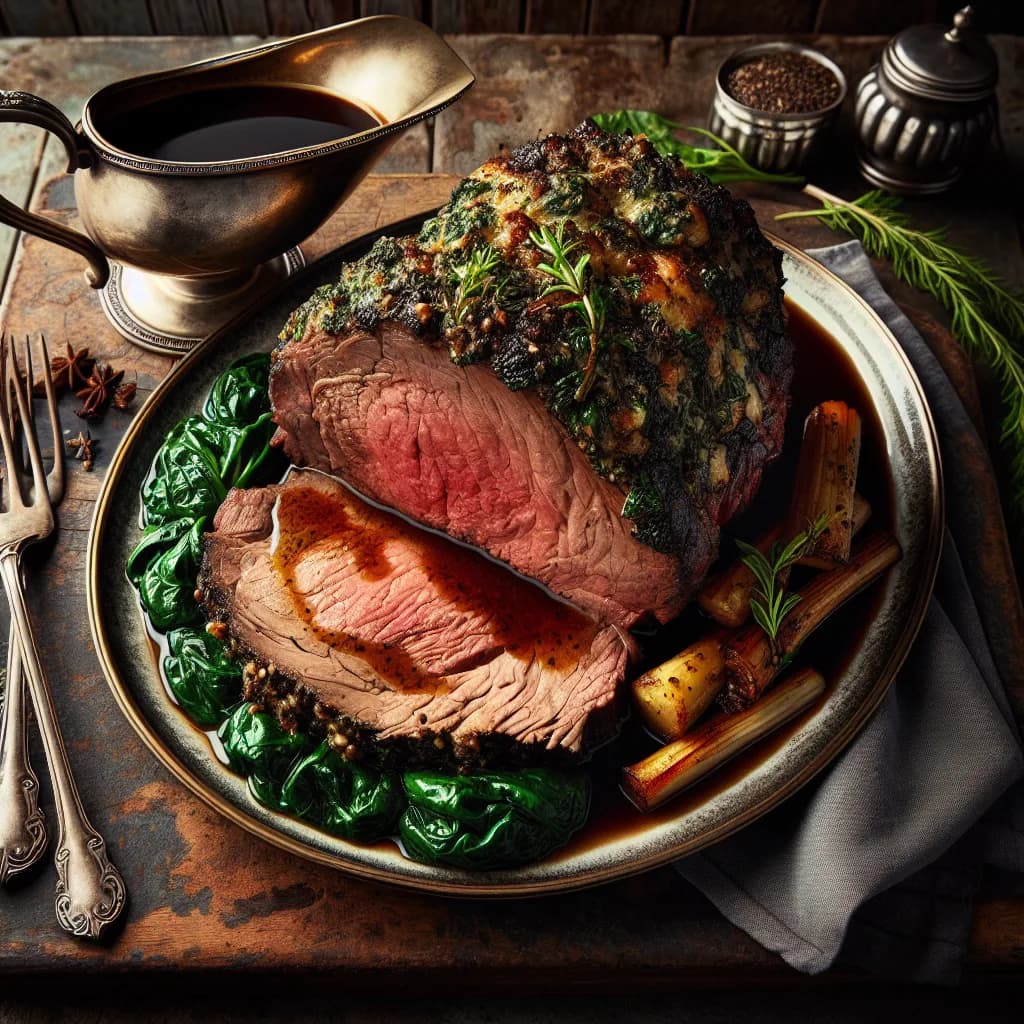 Herb-Crusted Prime Rib Roast