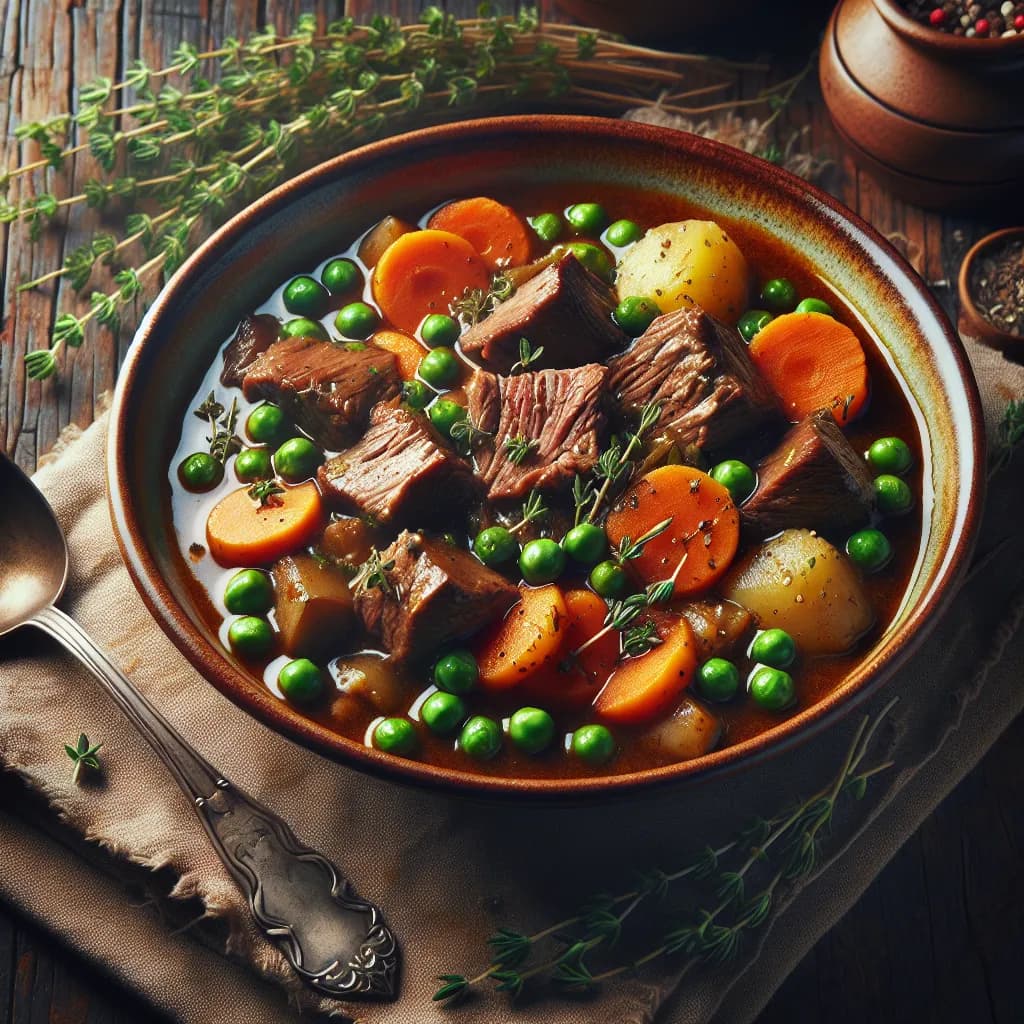 Herb-Infused Roast Beef Stew