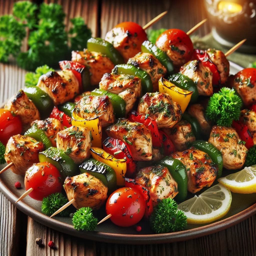 Herbed Chicken Skewers