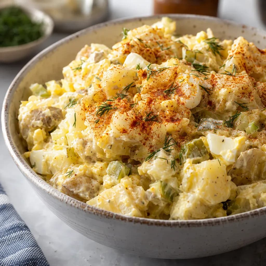 Homemade Old-Fashioned Potato Salad