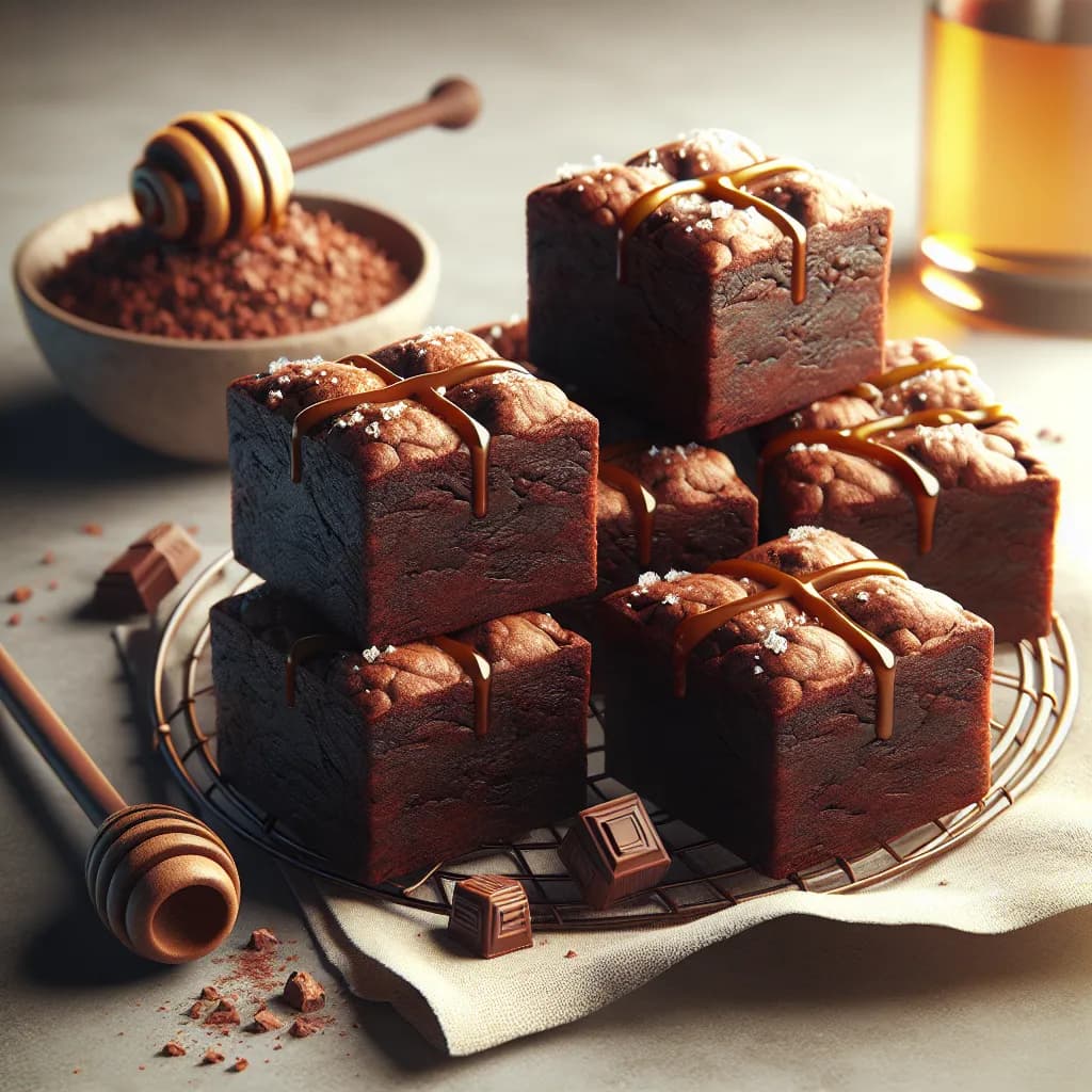 Honey Cocoa Brownies