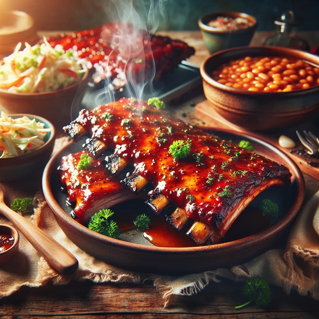 Honey Garlic Ribs