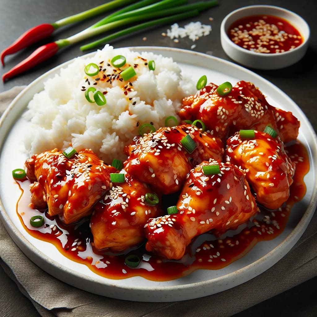 Honey Sriracha Chicken