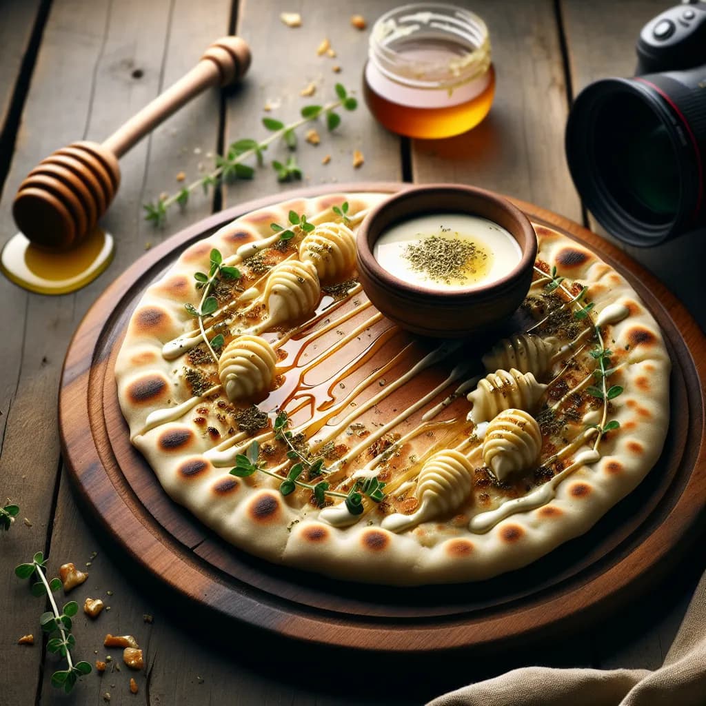 Honey Tahini Flatbread