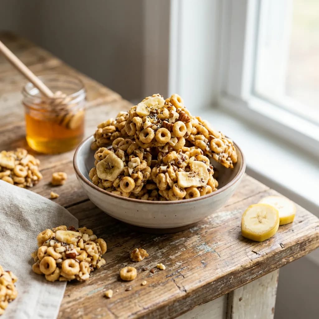 Honey-Roasted Cereal Lactation Clusters