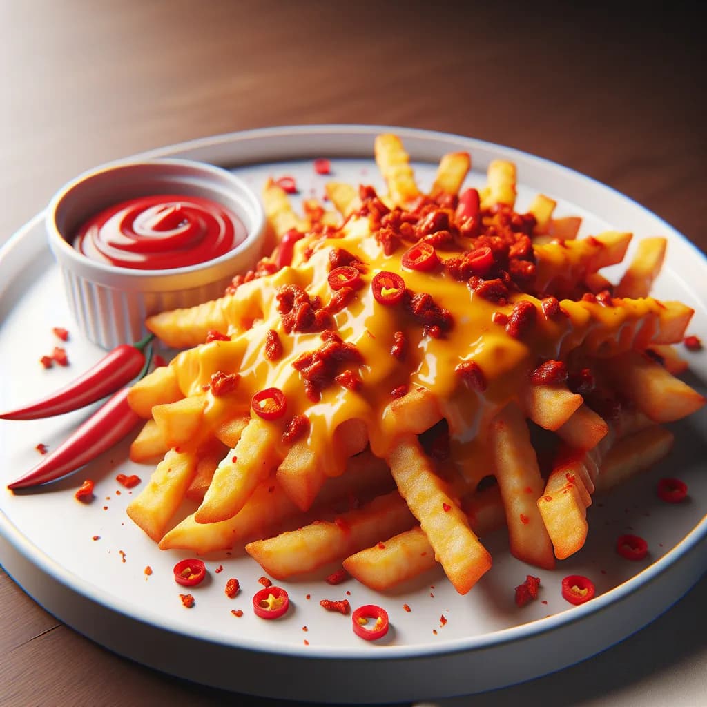 Hot Chili Cheese Fries
