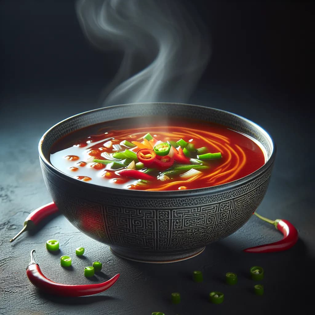 Hot Chili Vegetable Soup