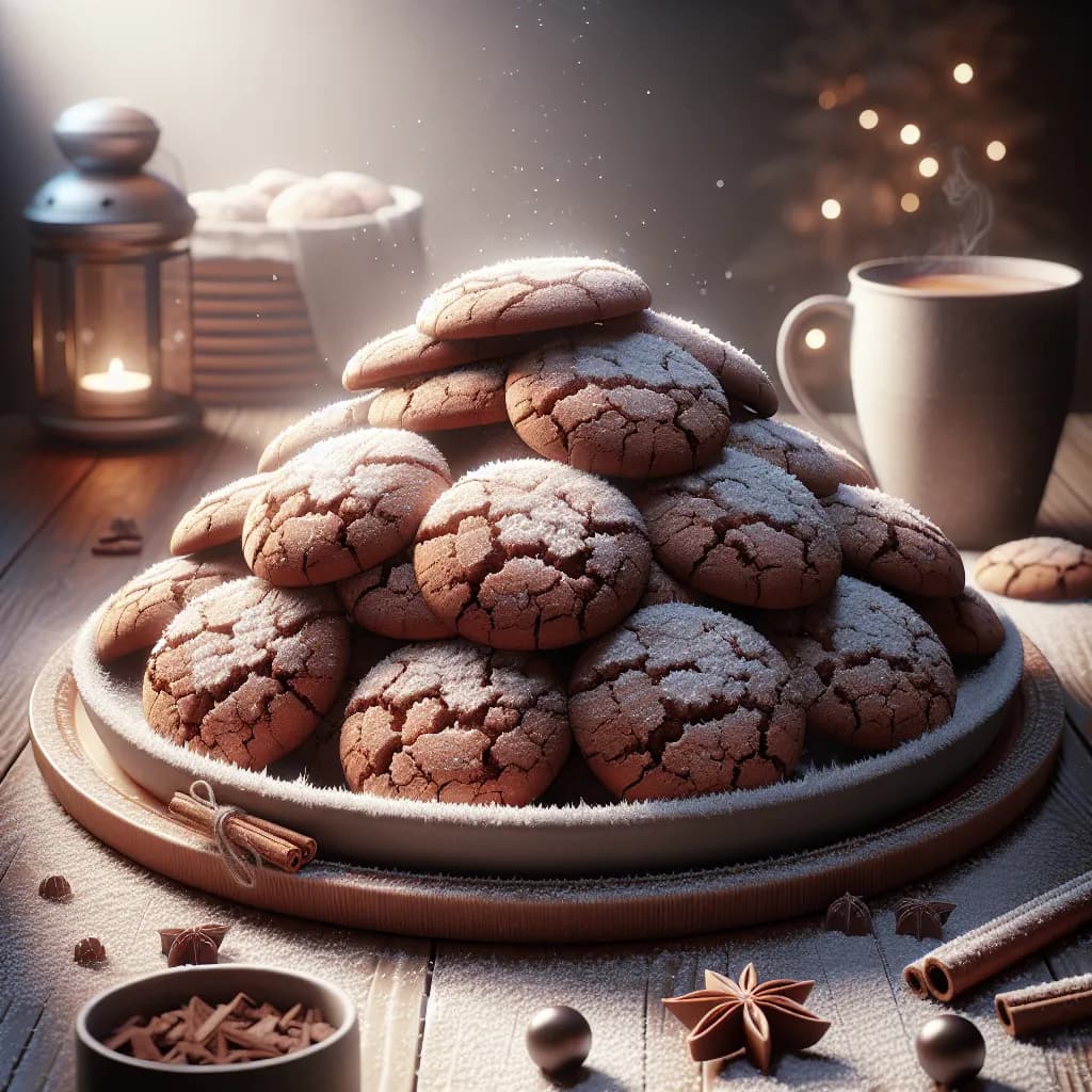 Hot Chocolate Sugar Cookies