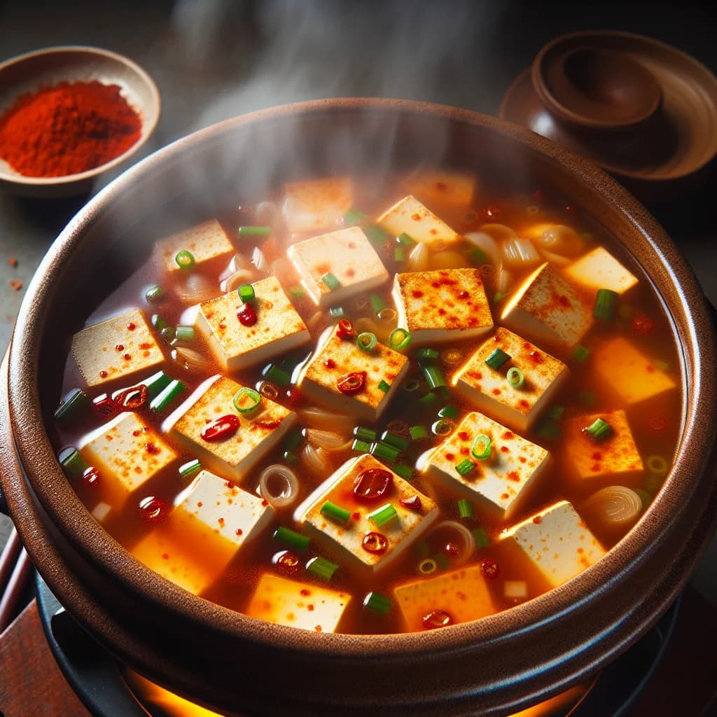 Hot Korean Tofu Stew