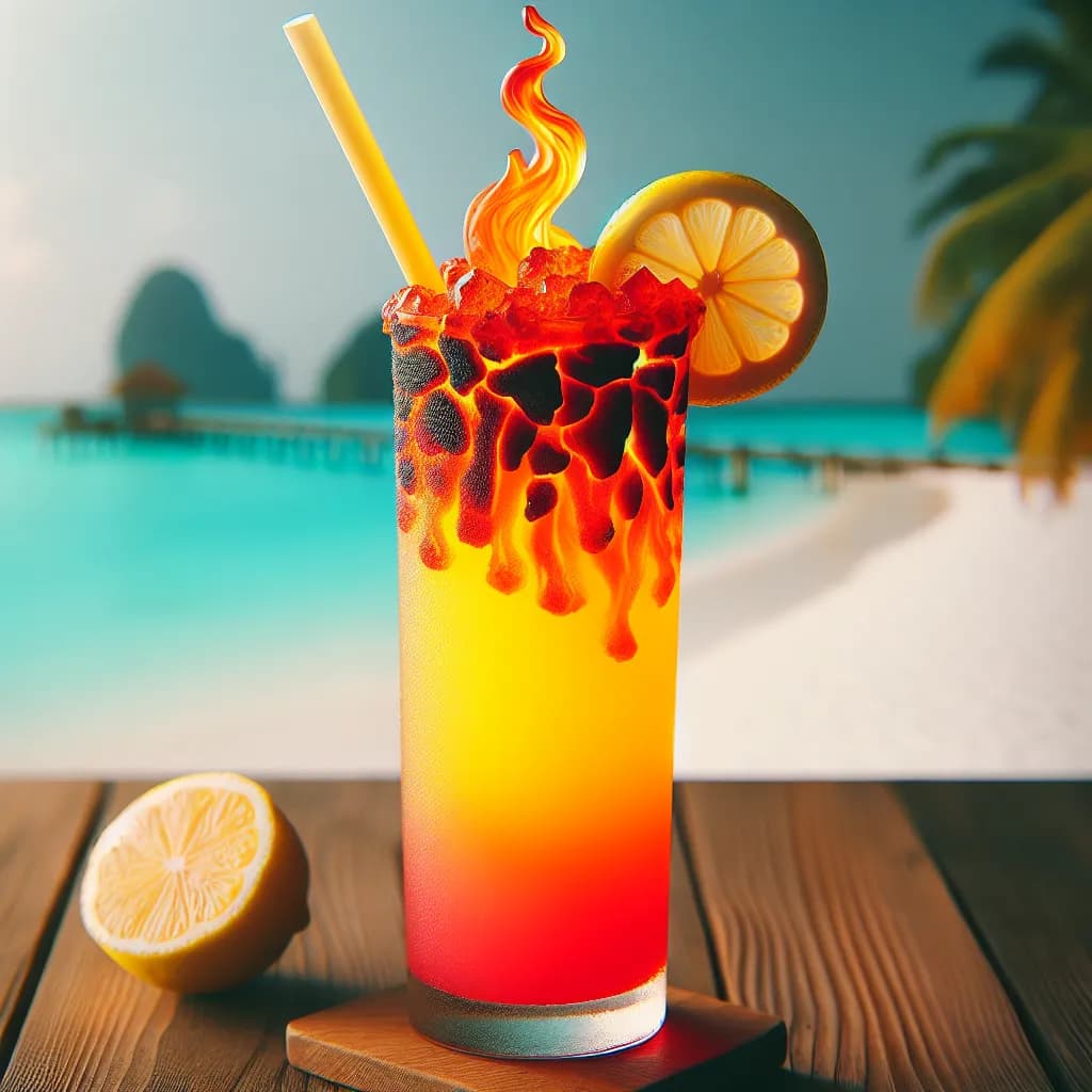Hot Lava Lemonade