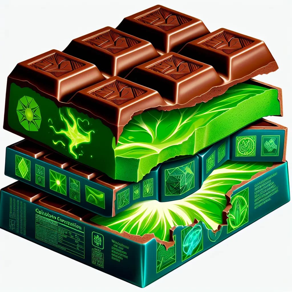 Humongousaur Reboot Chocolate Bars with Omnitrix Filling