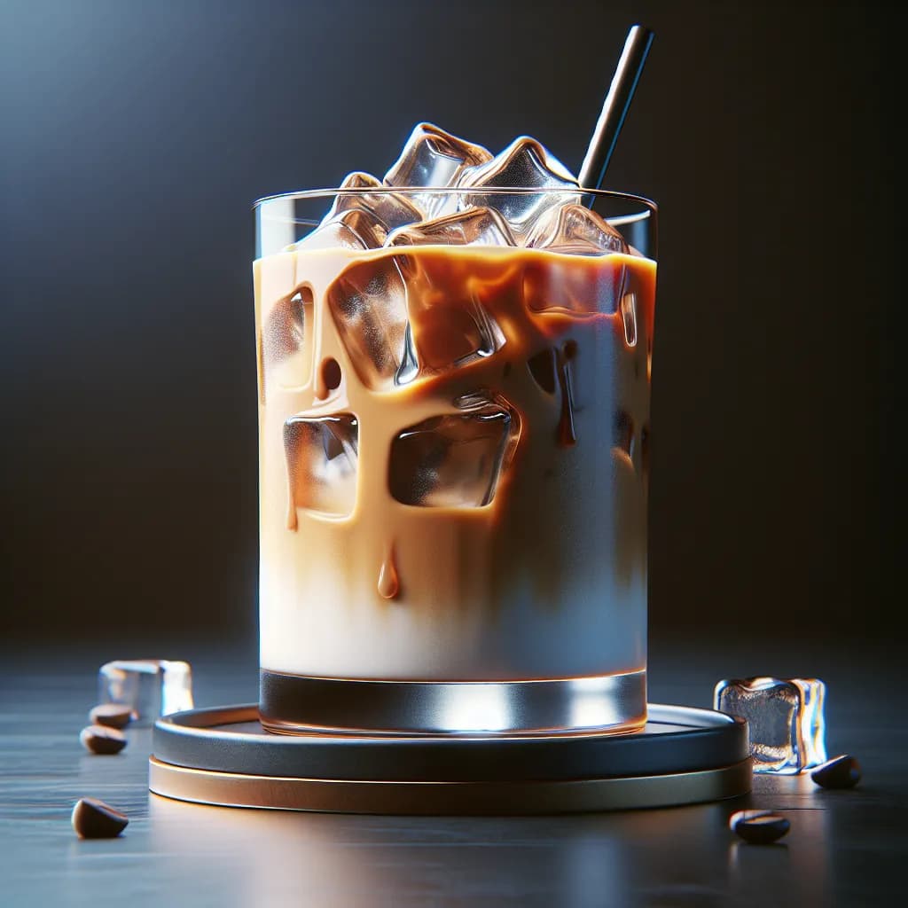 Iced Coffee with Evaporated Milk
