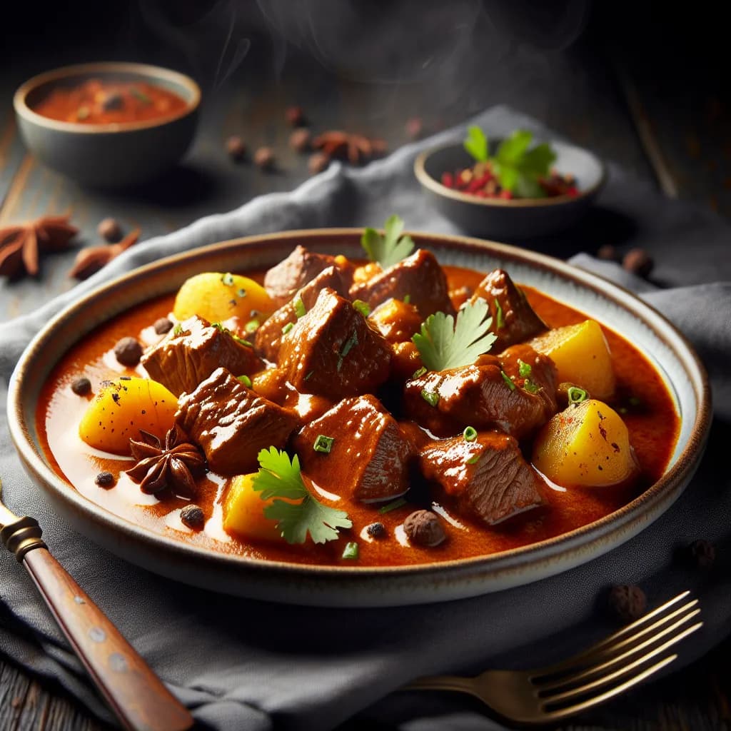 Indian Beef Vindaloo