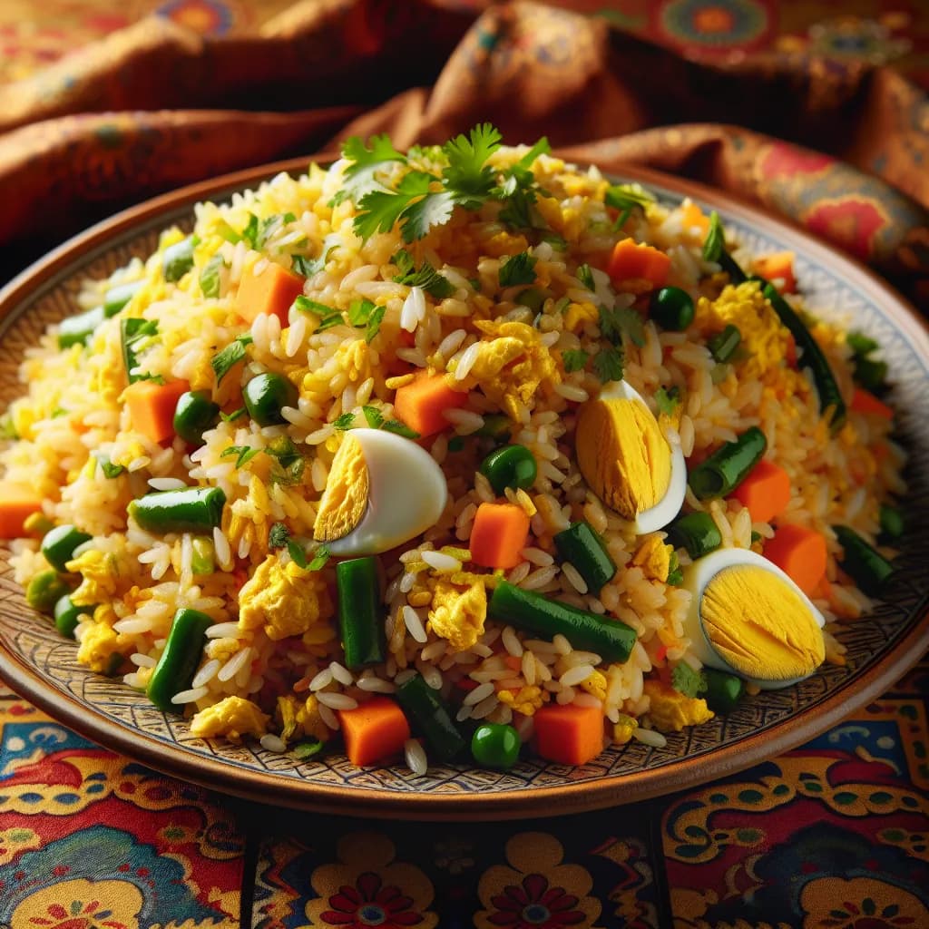 Indian Egg Fried Rice