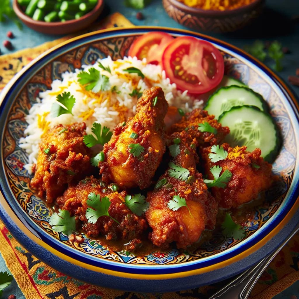Indian Masala Fried Chicken
