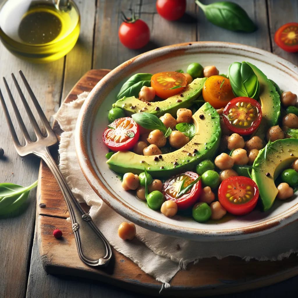 Insalata di Ceci e Avocado