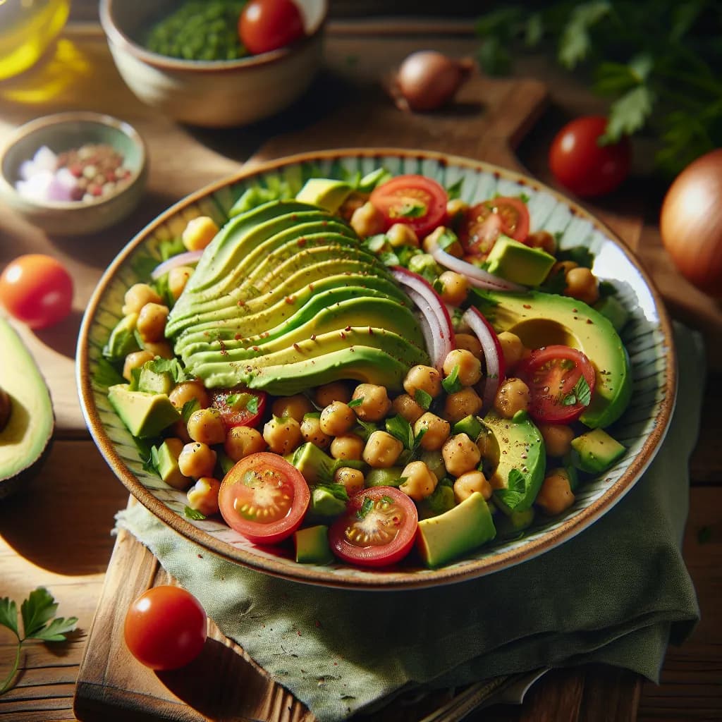 Insalata di Ceci e Avocado