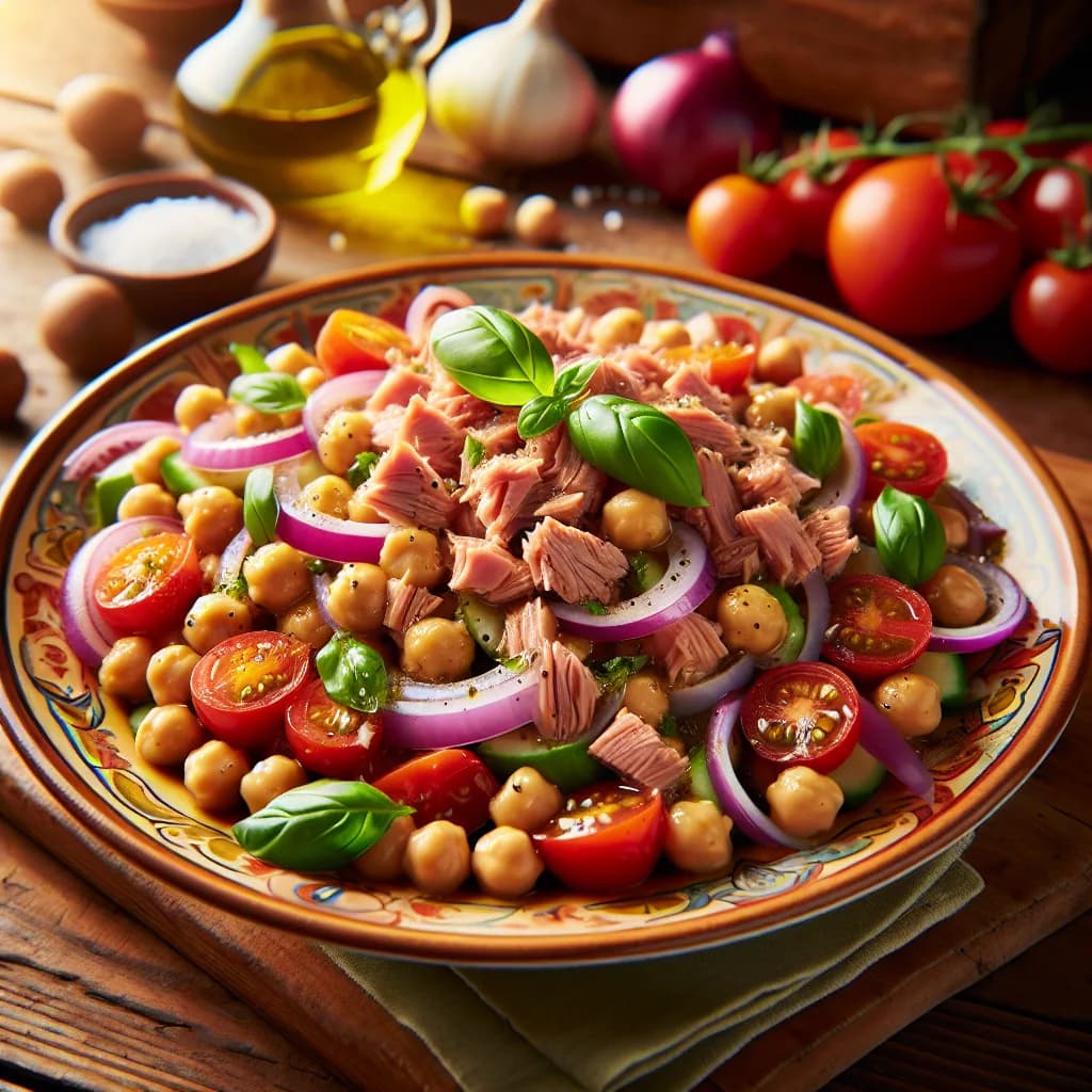 Insalata di Ceci e Tonno