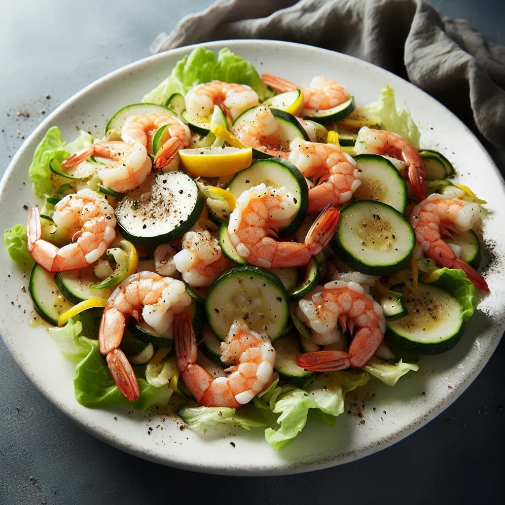 Insalata di Gamberetti e Zucchine