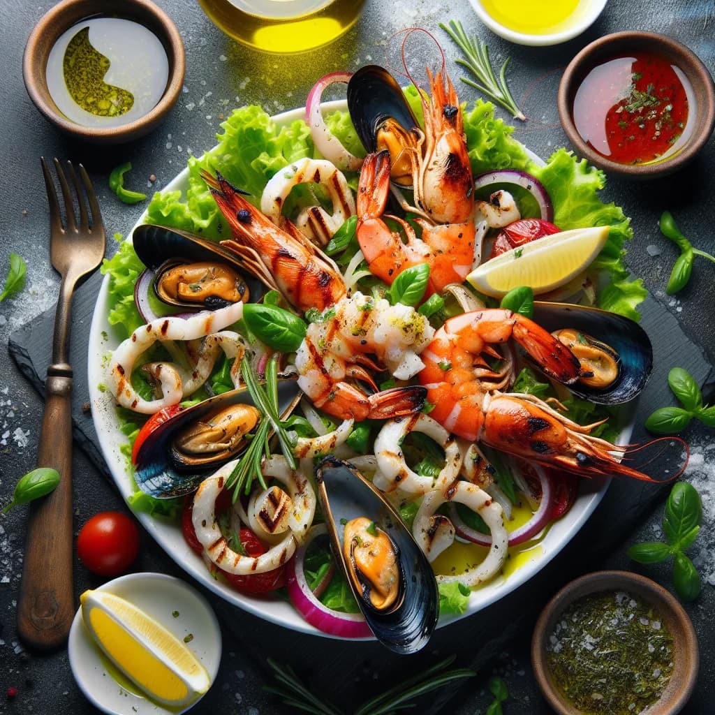 Insalata di Mare alla Griglia