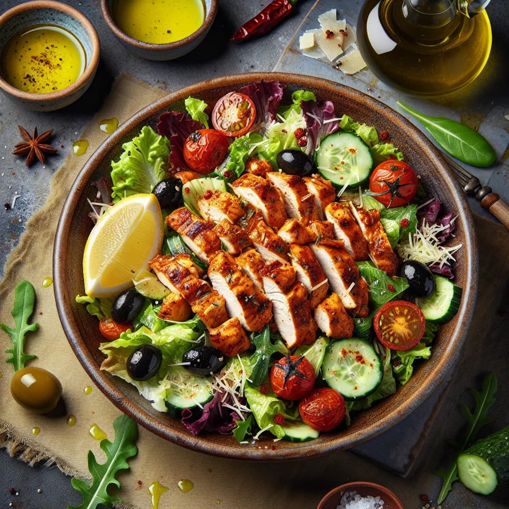 Insalata di Pollo Piccante