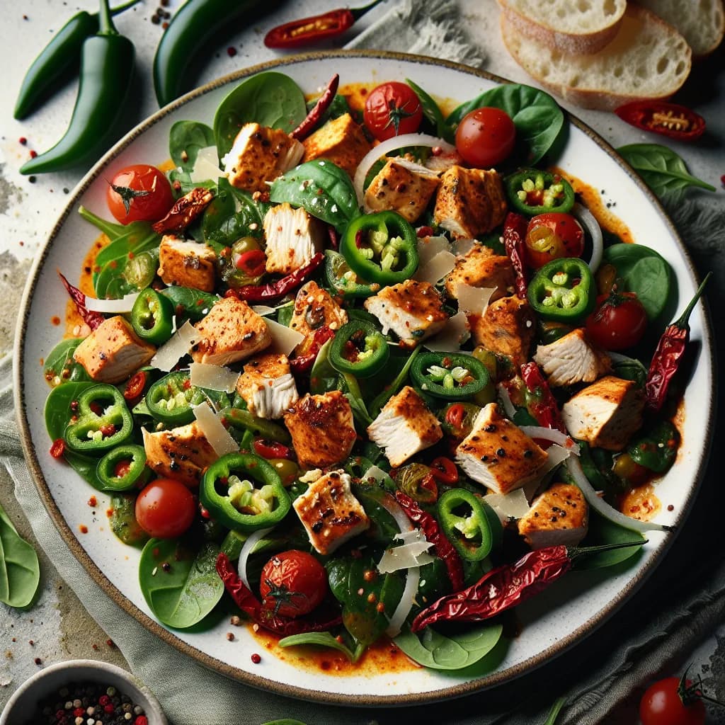 Insalata di Pollo Piccante