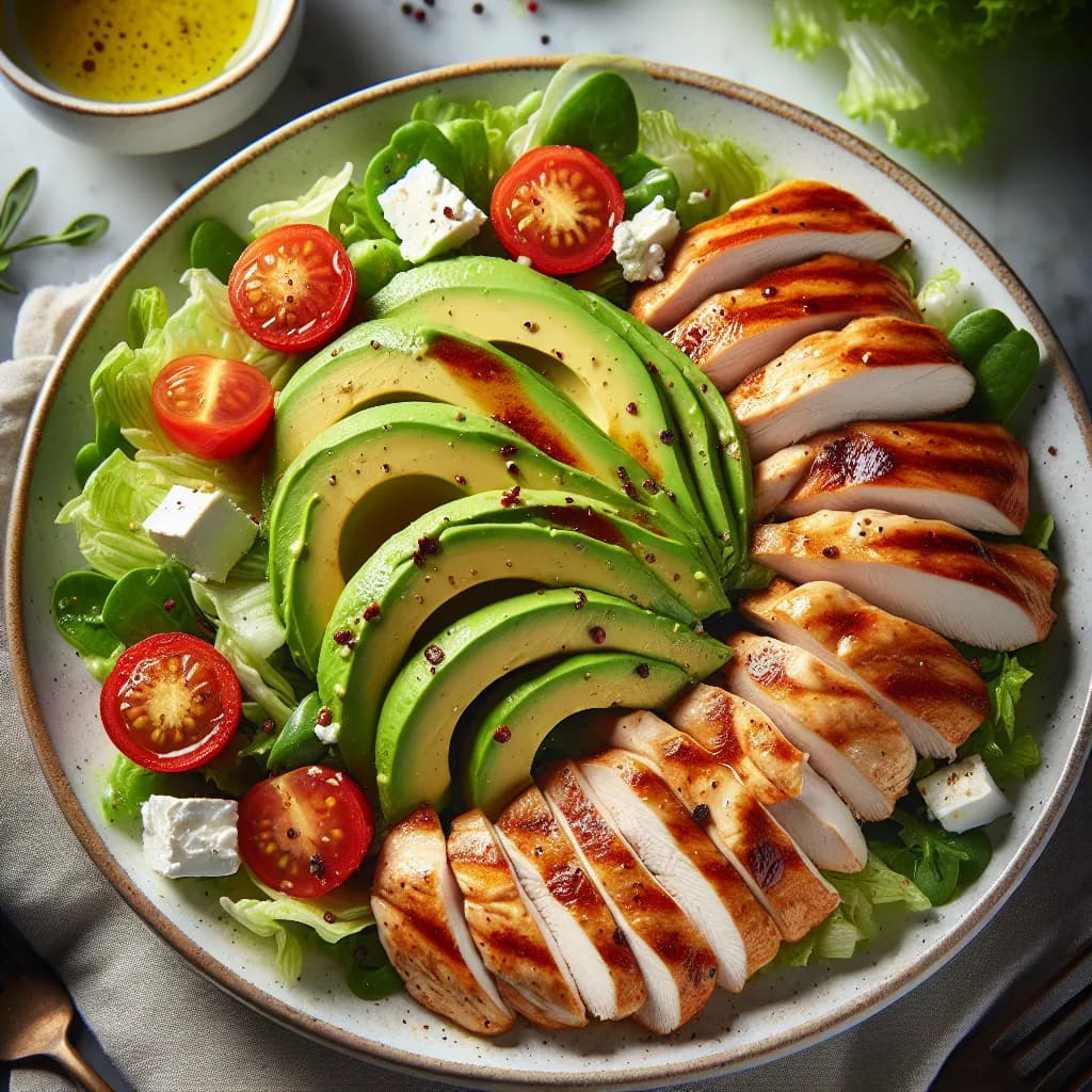 Insalata di Pollo e Avocado
