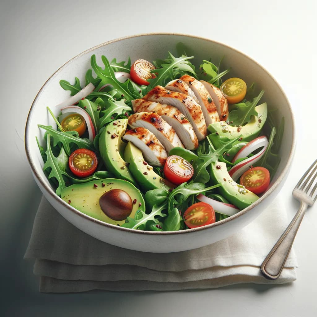 Insalata di Pollo e Avocado