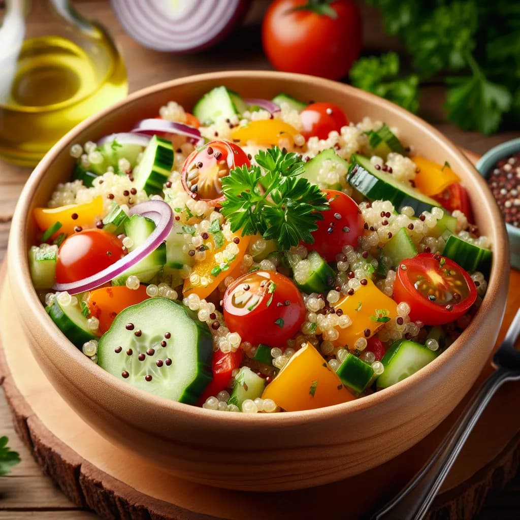 Insalata di Quinoa e Verdure