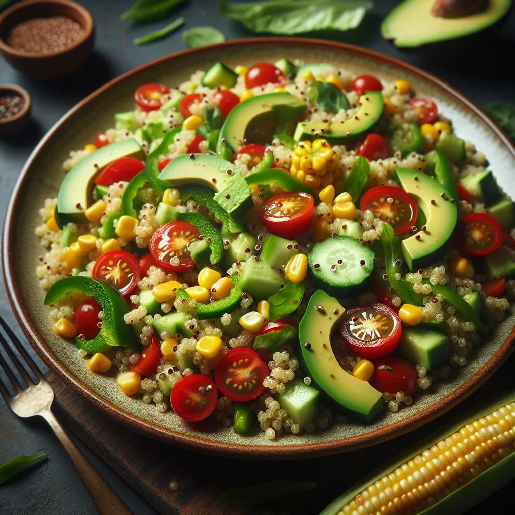 Insalata di Quinoa e Verdure