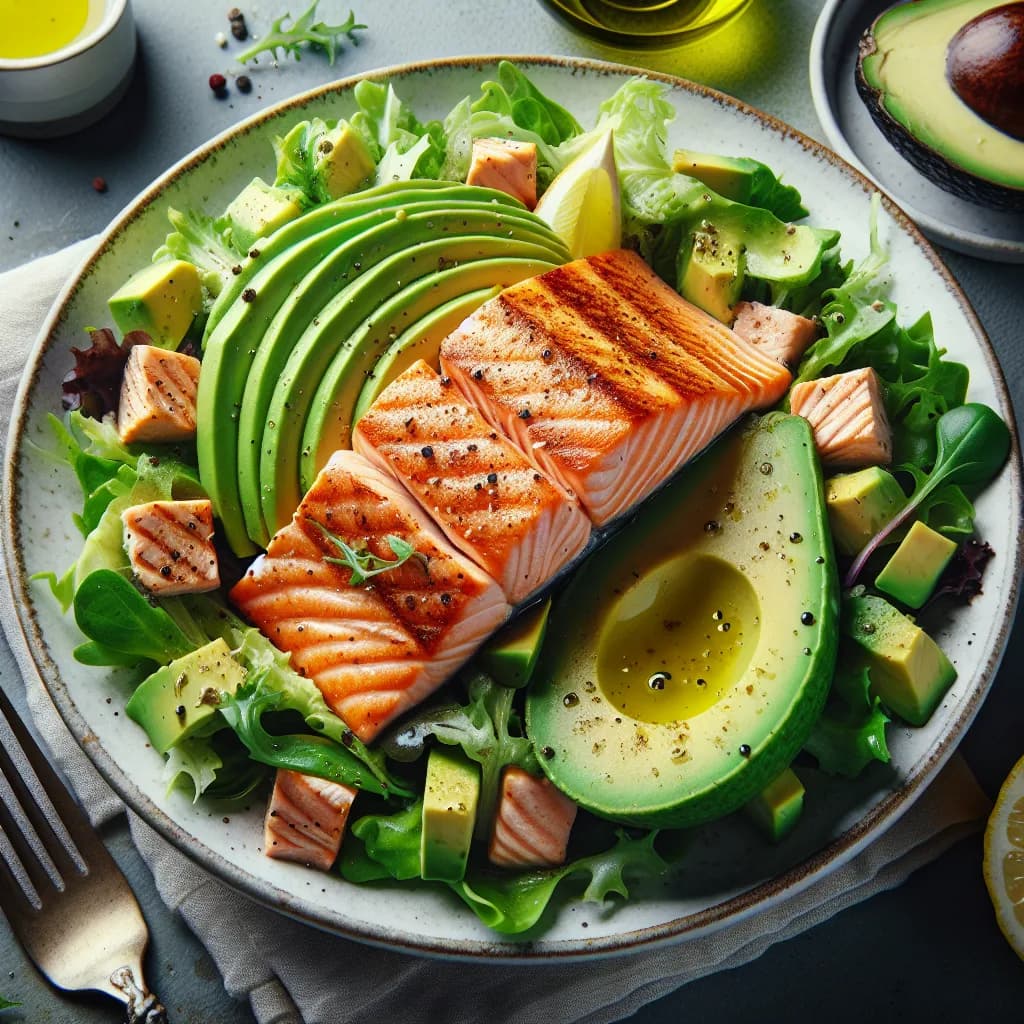 Insalata di Salmone e Avocado