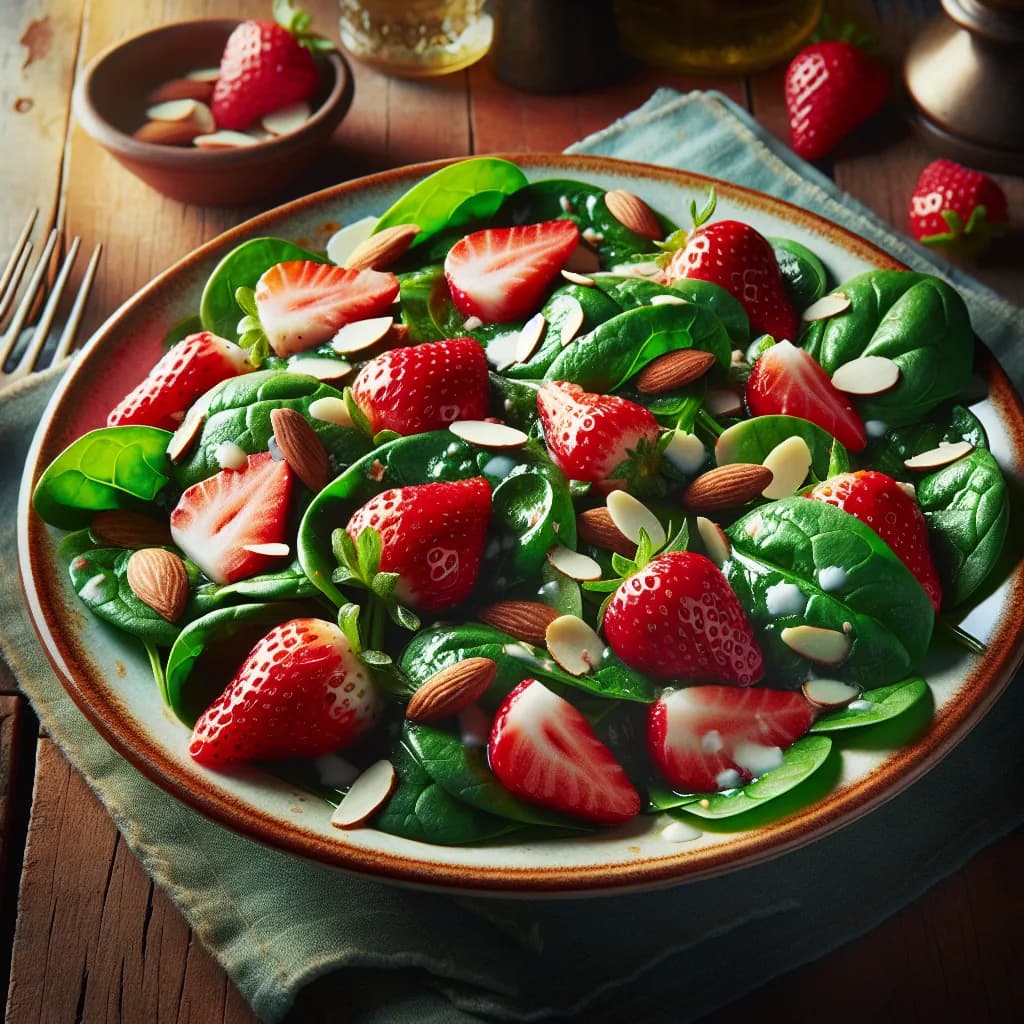Insalata di Spinaci e Fragole
